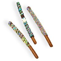 Easter Chocolate Dipped Pretzels