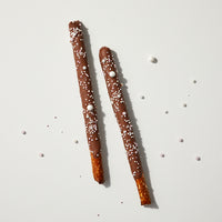 Christmas Chocolate Dipped Pretzels