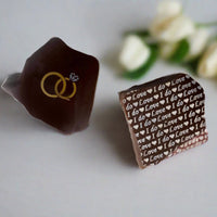 Wedding Themed Toffee