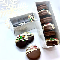 Holiday Chocolate Dipped Oreos
