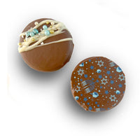 Hanukkah Chocolate Dipped Oreos - Terry's Toffee