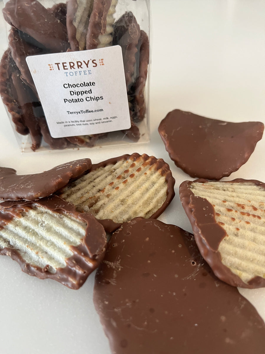 Chocolate Dipped Potato Chips