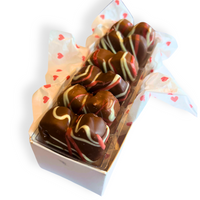 Valentine's Day Caramel Hearts