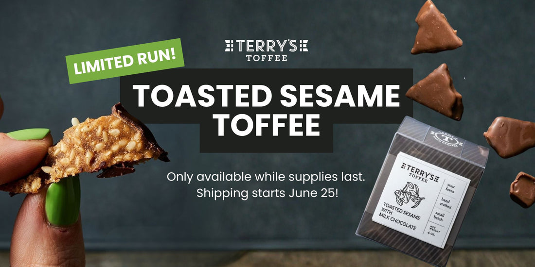 Toasted Sesame Toffee