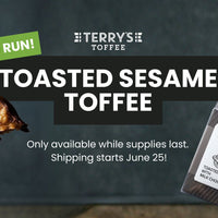 Toasted Sesame Toffee