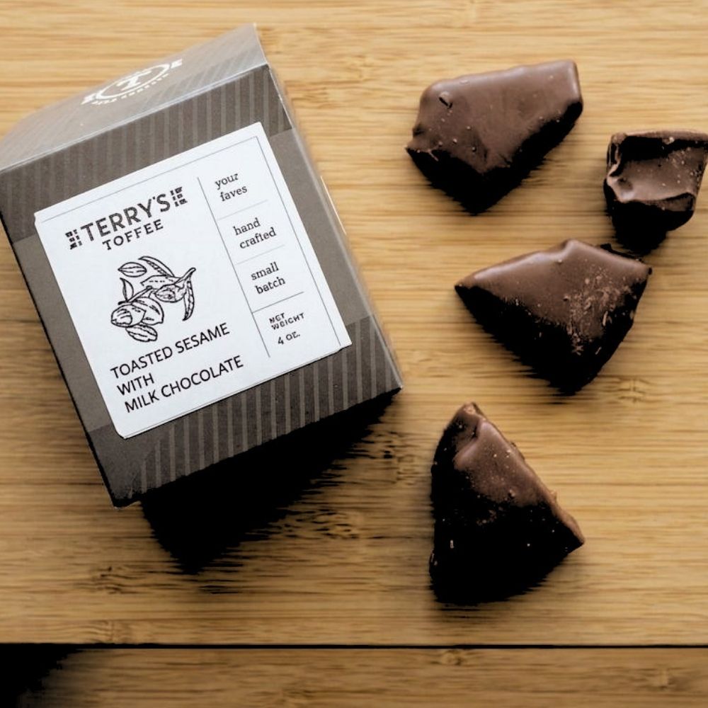 Toasted Sesame Toffee
