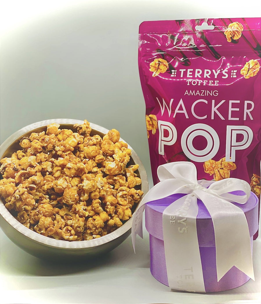 Mother's Day Special - 1/2 lb Hat Box and a bag of WackerPop - Terry's Toffee